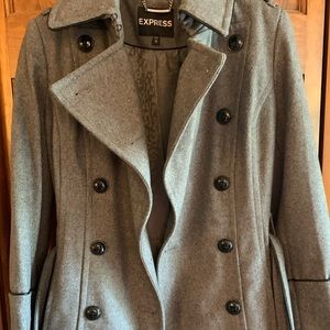 Like New Express Knee-Length Pea Coat